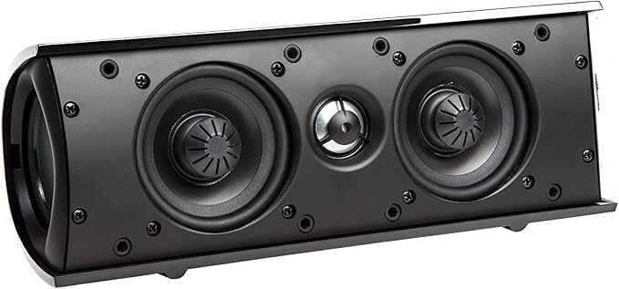 Definitive Technology ProCinema 6D - Compact 5.1 Channel Home Theater Speaker System | 250-Watt Powered Subwoofer Center Channel + 4 Speakers | Sleek Modern Looks Match Any Décor Black