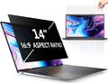 14 Inch Laptop Privacy Screen for 16:9 Computer Monitor, Anti Glare Blue Light Filter Protector, Removable 14inch Security Shield Compatible With Lenovo Hp Dell Acer Asus Thinkpad Envy Xps
