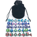 Dice Set for Dungeons&Dragons, DND, RPG Games, Polyhedral Dice Set, Assorted Dice Set, 35 Total, 5 Sets with Drawstring dice Pouch
