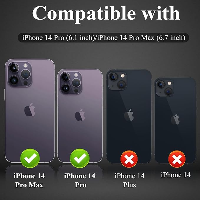YWXTW Designed for iPhone 14 Pro/iPhone 14 Pro Max Camera Lens Protector Bling, [New Glitter Design] Individual Metal Tempered Glass Camera Cover Accessories Case Friendly, 1 Set (Silver Glitter)
