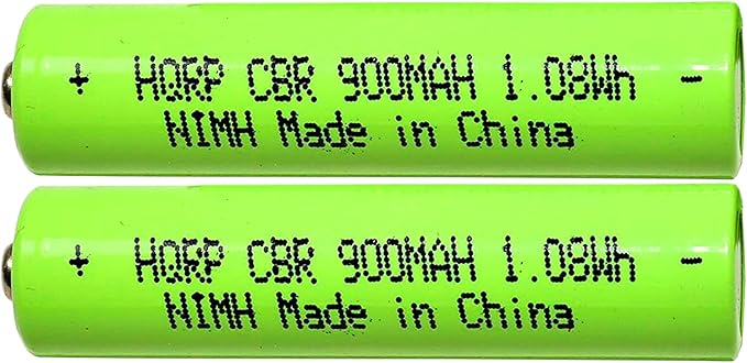 HQRP 50-Pack Battery for Panasonic Cordless Telephone 1.2V Battery HHR-75AAA/B, BK30AAABU, VTech BT205662, Outdoor Solar Garden Lights, TV Remote Control and Household Devices Replacement