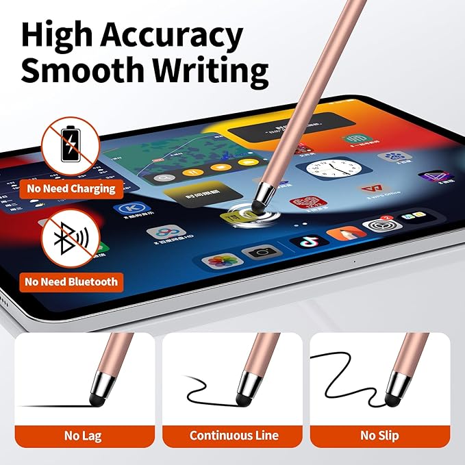 Stylus(10 PCS),Stylus Pen for Touchscreen,High Sensitivity & Precision