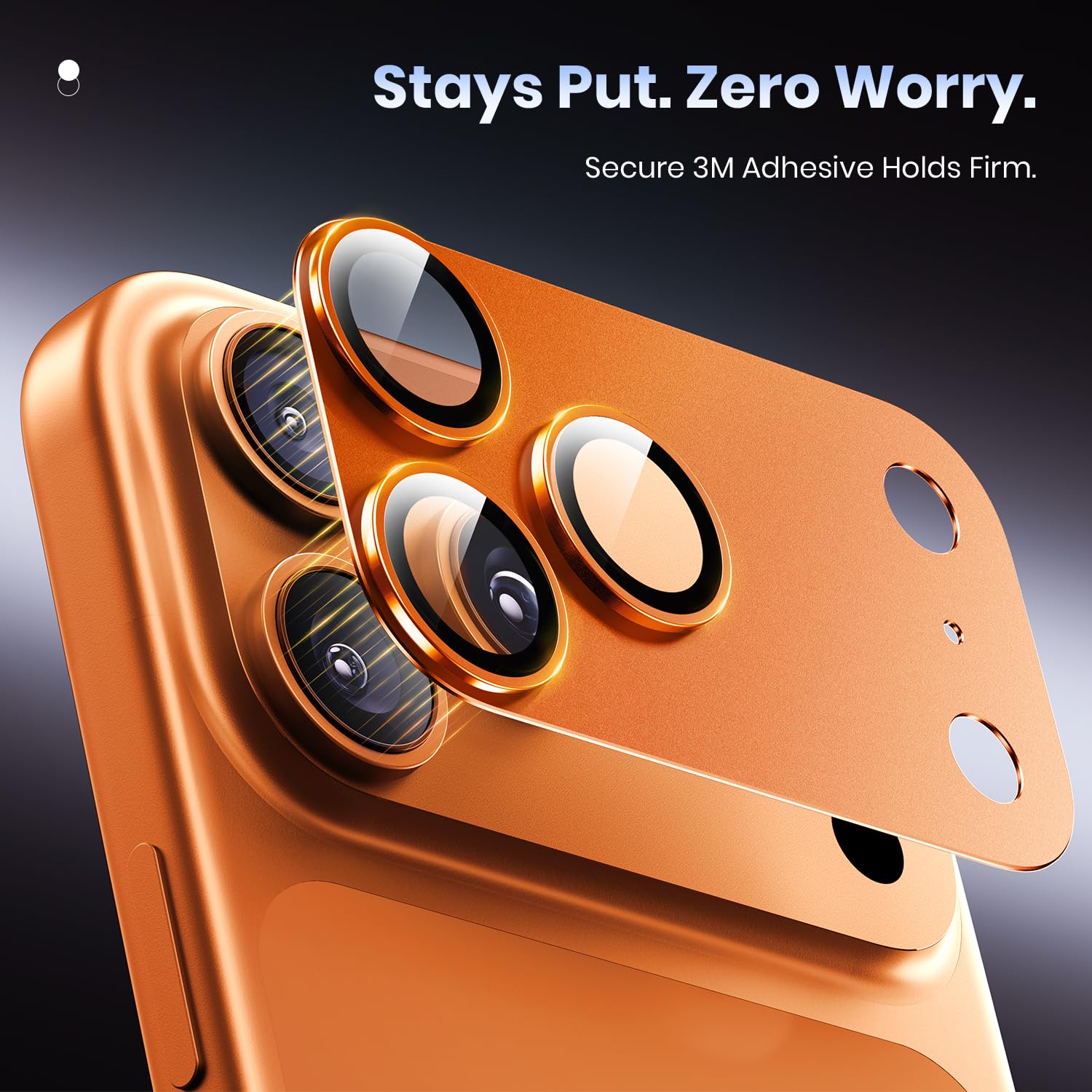 Hoerrye for iPhone 17 Pro Max Camera Lens Protector - 12FT Shatterproof