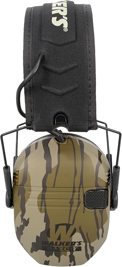Walker's Razor Slim Ultra Low Profile Compact Design Adjustable Range Shooting Hunting Hearing Protection Electronic Earmuffs