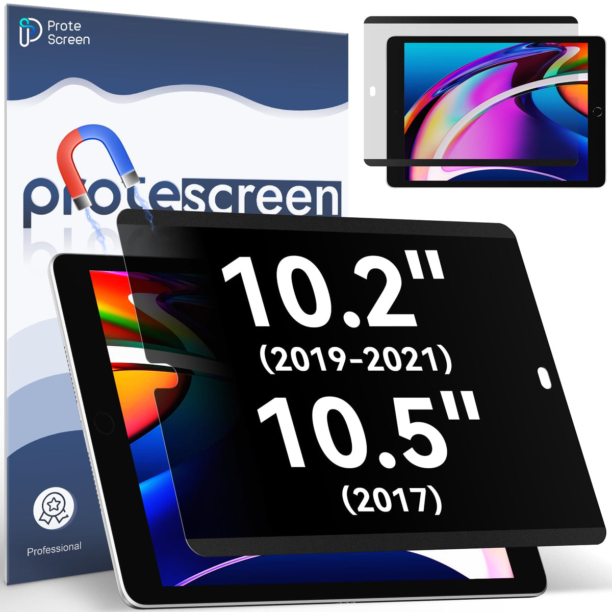 13.3 Inch Laptop Privacy Screen Compatible with Lenovo Hp Dell Acer Asus Thinkpad Envy Xps, 16:10 Aspect Removable Anti Glare Blue Light Filter Protector,13 in Computer Monitor Privacy Shield