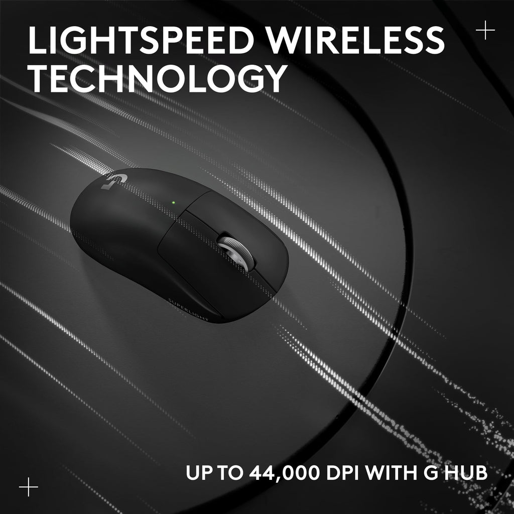 Logitech G PRO X Superlight 2 Wireless Gaming Mouse - Black