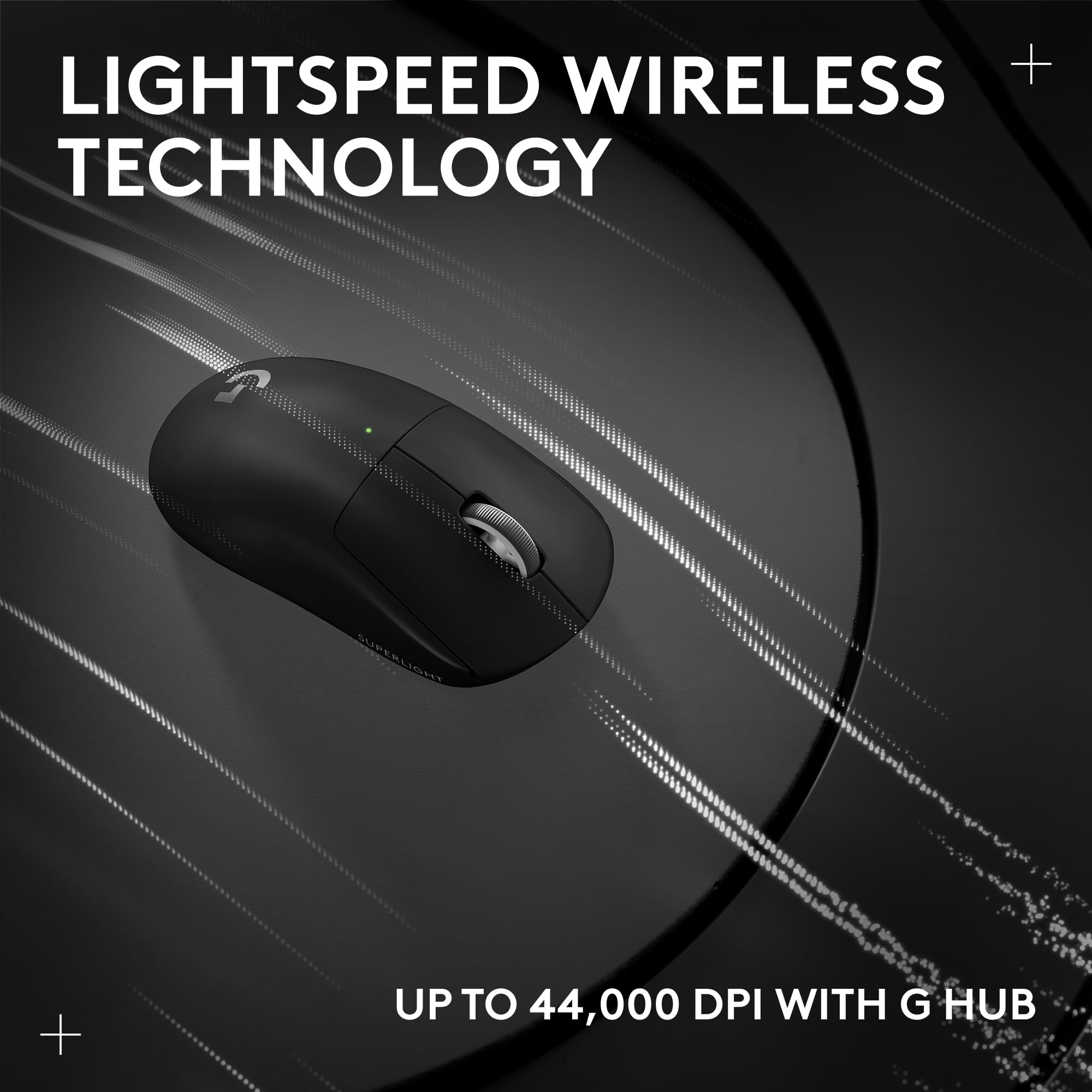 Logitech G PRO X Superlight 2 Wireless Gaming Mouse - Black