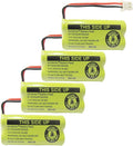 2.4V 400mAh Cordless Home Phone Battery Compatible with AT&T BT162342 BT-162342 BT166342 BT-166342 BT266342 BT-266342 BT183342 BT-183342 BT283342 BT-283342 VTech CS6329 CS6114 CS6419(4 Pack)