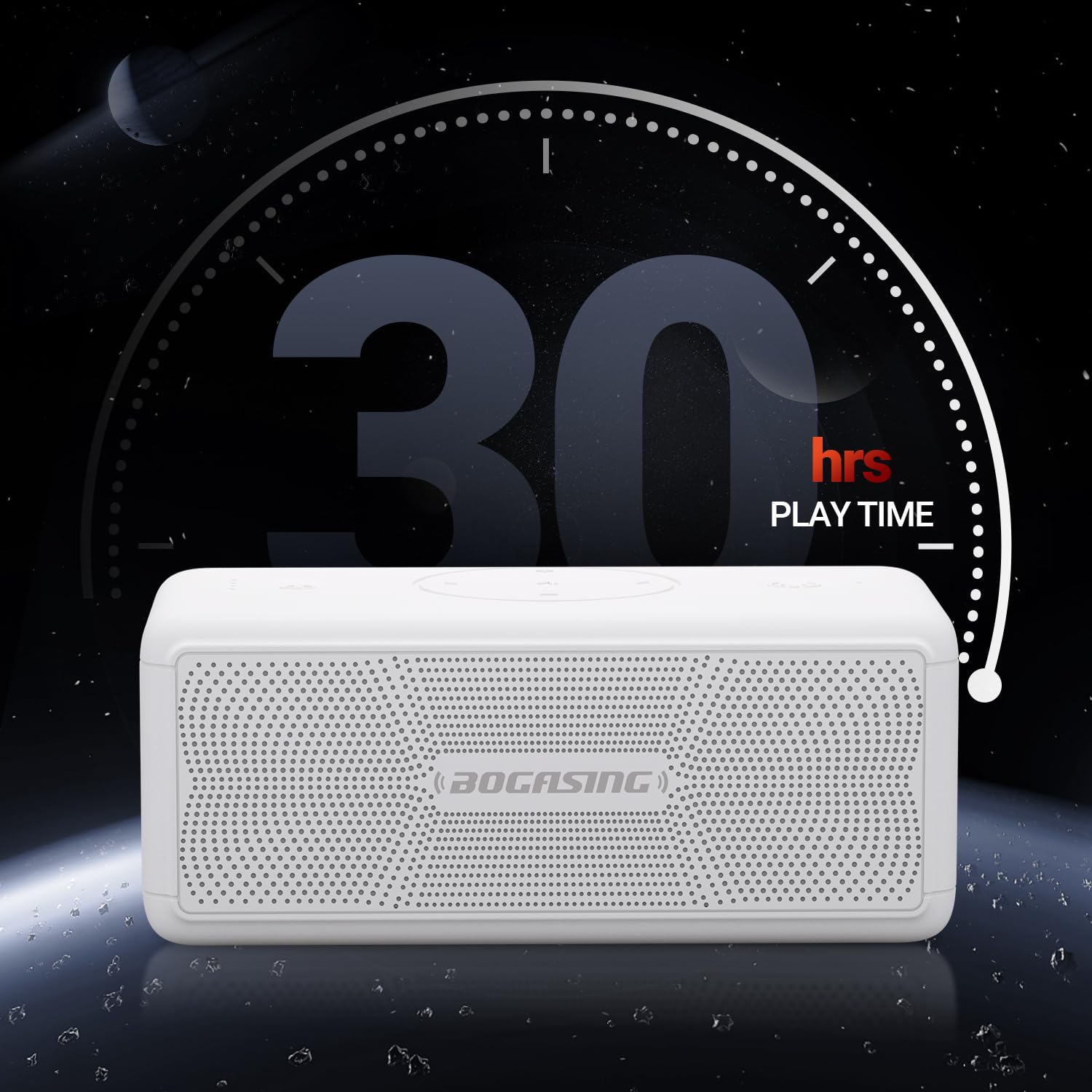 BOGASING M5 Portable Bluetooth Speaker with 40W Immersive Stereo Sound