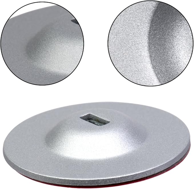 I3C Anchor Plate Adhesive Security Plate, Laptop Lock Plate with Slot, Universal Lock Plate for Laptop, Monitor, Smart Phone,Tablet, Other Electronic Products (Silver 4 Pack)