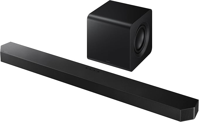 Samsung Q800F 5.1.2ch Q Series Soundbar + Subwoofer, Wireless Dolby Atmos, Q-Symphony, Game Mode Pro, Smart Integration (HW-Q800F, 2025)