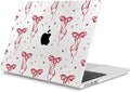 Mektron for 2025 M4 MacBook Air 13.6 Inch A3240 Case Fits 2023 A2681 M2 2024 A3113 M3 Chip with Liquid Retina Display Touch ID, Printed Plastic Hard Shell Cover for MacBook Air 13.6", Layer Bows
