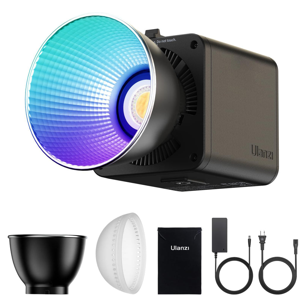 Ulanzi Portable RGB COB Video Light 2700K-6500K CRI95+ CCT Full Color