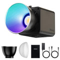 Ulanzi Portable RGB COB Video Light 2700K-6500K CRI95+ CCT Full Color