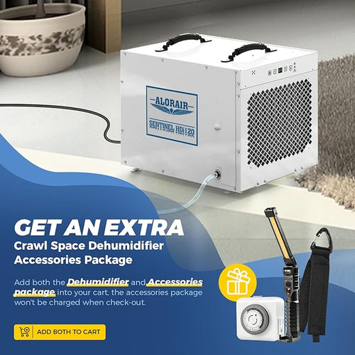 ALORAIR 235 PPD Dehumidifier with Pump for Crawl Space and Basement