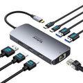 USB C Docking Station Dual Monitor, Selore Docking Station 3 Monitors
