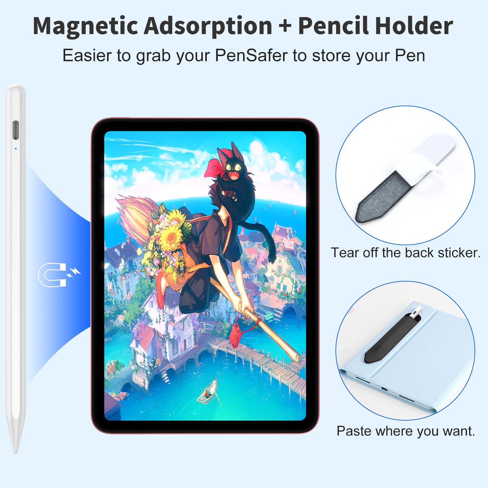 COO Universal Active Stylus Pen for iOS, Android & Samsung Touch Screens
