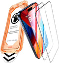 UniqueMe for iPhone 14 Screen Protector Easy Installation-2 Packs