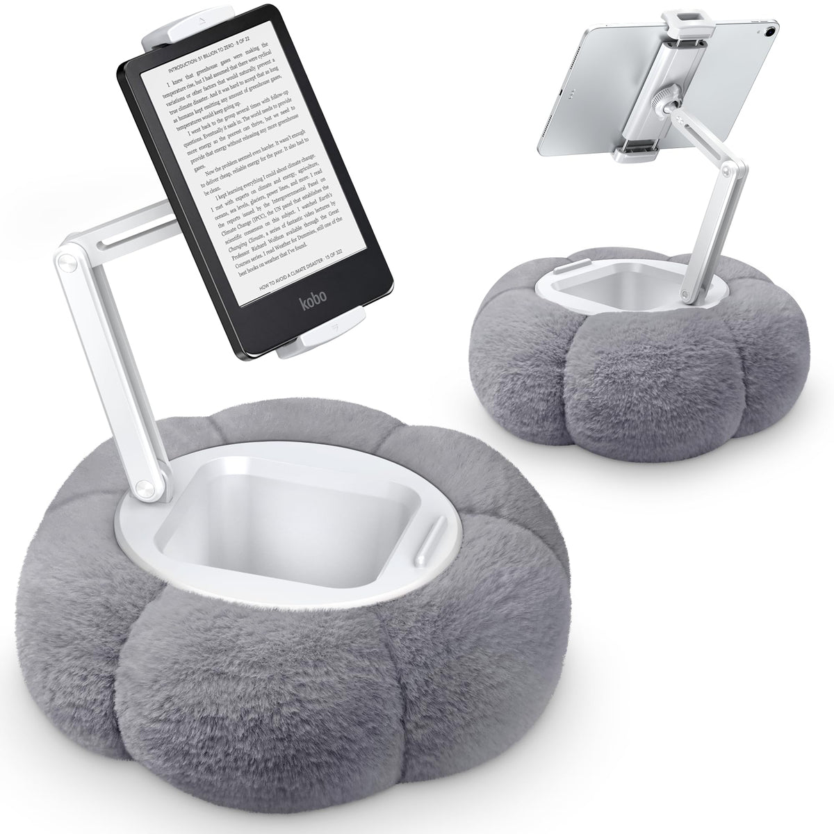 CreaDream Pumpkin Tablet Pillow Stand, Adjustable Pillow Stand for Lap Bed