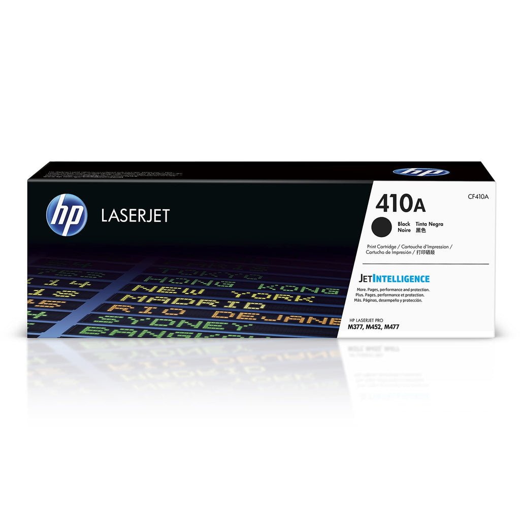 HP 410A Black Toner Cartridge | Works with Color LaserJet Pro M452 Series, MFP M377, M477 Series | CF410A