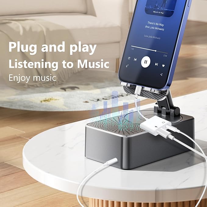 Seulliya USB C to 3.5mm Headphone Jack and Charger Adapter, 2-in-1 Audio & Fast Charging Splitter for Apple iPhone 17/16/15/Pro/Pro Max, iPad, Samsung, Pixel, and More 2Pack