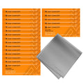 K&F CONCEPT Microfiber Cleaning Cloths Grey X20,High-Efficiency Cleaning