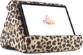 Flippy Tablet Pillow Stand - Cushion Tablet Stand & Holder, Bed Support for Lap and Desk, Compatible with Phone & Book Reading: Kindle, iPad Pro, iPhone & Samsung - Def Leopard
