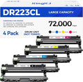 DR223CL DR-223CL Drum Unit (Not Toner)Set 4-Pack Replacement Compatible for Brother DR-223CL Imaging Drum HL-L3270CDW HL-L3210CW MFC-L3770CDW HL-L3290CDW MFC-L3750CDW L3710CW L3230CDW L3230CDN Printer