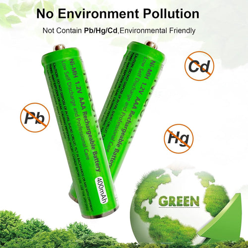 8 Pack Ni-MH AAA Rechargeable Batteries for Panosonic Cordless Phone