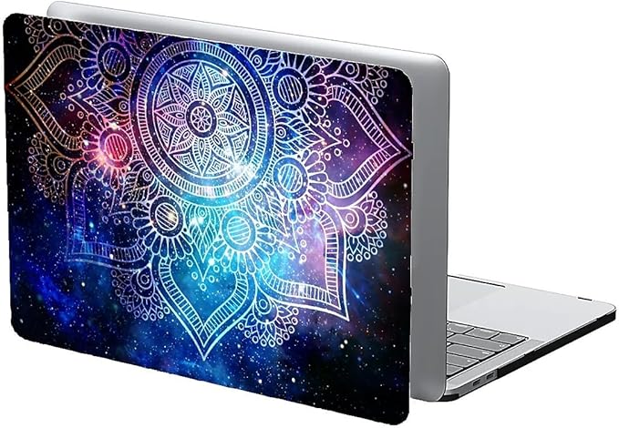 Compatible with MacBook Air 13.3 13.6 Inch Case 2022 2021 2020 2019 Plastic Hard Shell Case Cover,13.6 Air (A2681) M2 2022, Galaxy