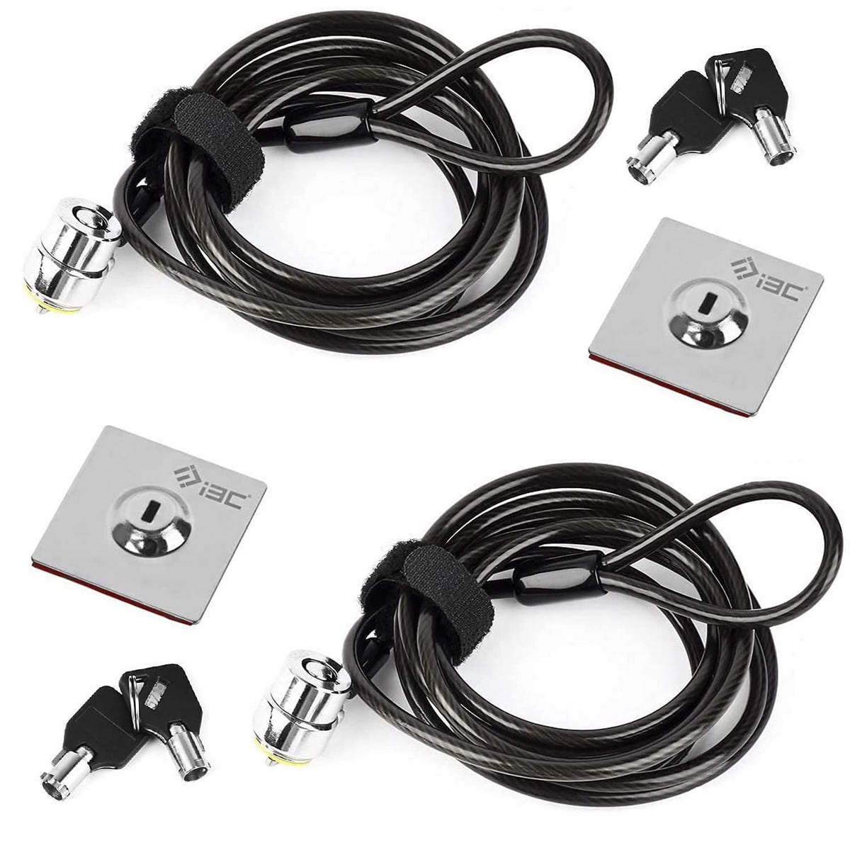 I3C Laptop Cable Lock Hardware Security Cable Lock Anti Theft Combination Lock, Laptop-Computer-Security-Locks for Laptop PC Monitors Projectors Docks Tablet Notebooks (10pack)