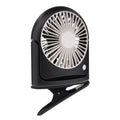Treva 5 in Rechargeable 3-Speed Portable Cooling Fan with Removeable Clip