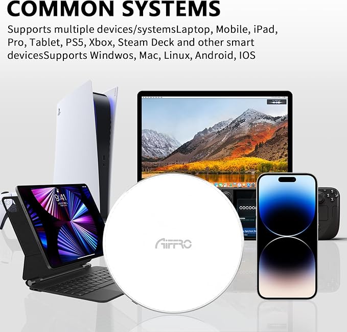 P10 Magnetic PSSD 1TB，for iPhone MagSafe Portable SSD, Upto 2000MB/s-Type-C, SM2320，USB 3.2 Gen 2x2 20Gbps, Connectivity, Updated Firmware - Portable Magnetic External Solid State Solution