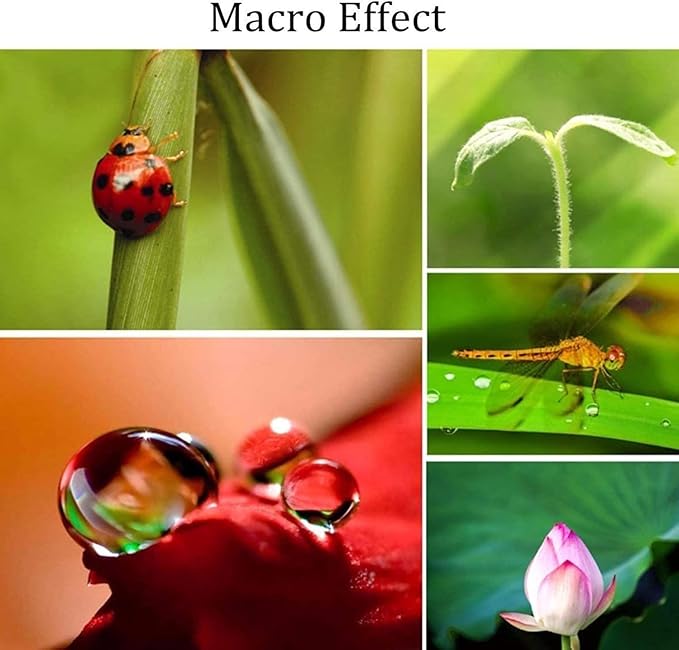 3 in 1 Cell Phone Camera Lens Kit Wide Angle Macro Fisheye Lens for iPad iPhone Samsung Android and Most Smartphones