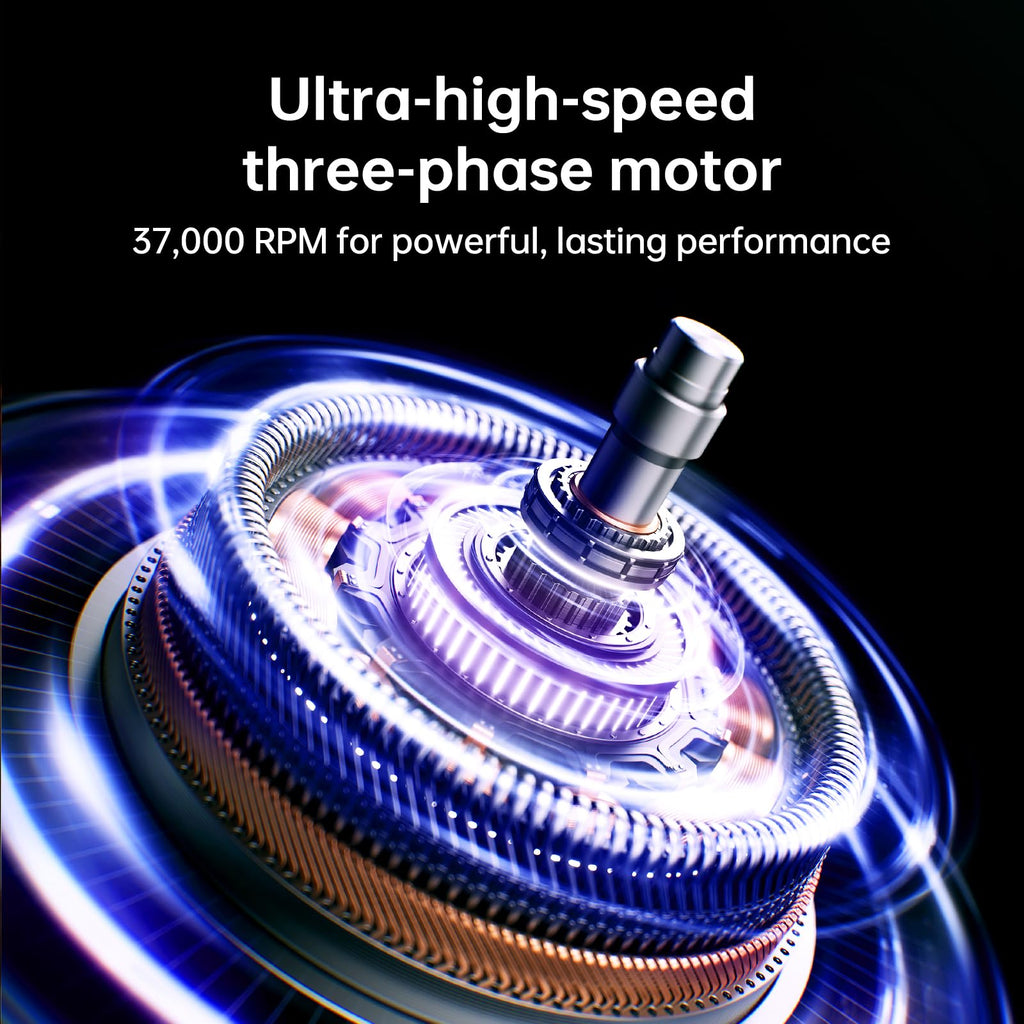 JISULIFE 3-in-1 Table Fan Pro3:Desk Fan with H11 Air Purifier and RGB Light