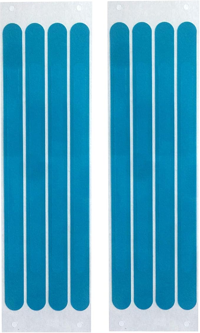 Privacy Filter Adhesive Strips and Slide Mount Tabs for Computer Monitors and Laptops - Replacement Kits