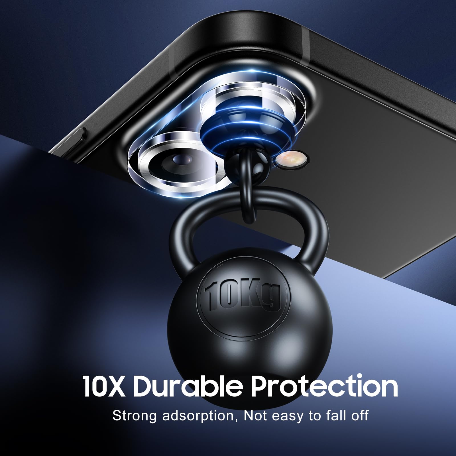 UniqueMe for 3 Pack iPhone 16/16 Plus/17 Camera Lens Protector-Silver