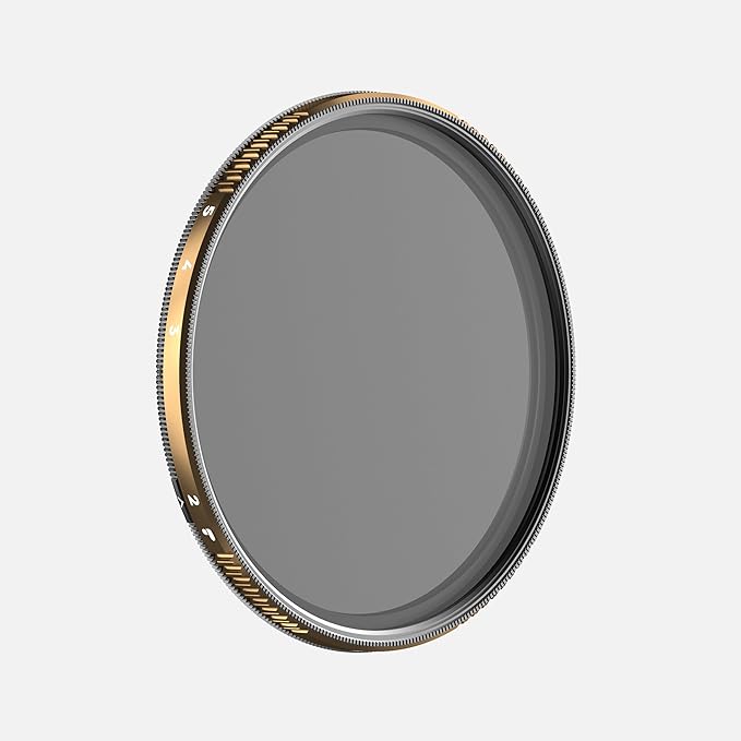PolarPro 95mm Peter McKinnon VND Camera Filter - 2-5 Stop Variable Neutral Density Lens Filter for DSLR/Mirrorless Professional Video – PMVND Signature Edition II for Cinematic Shutter Speed Control