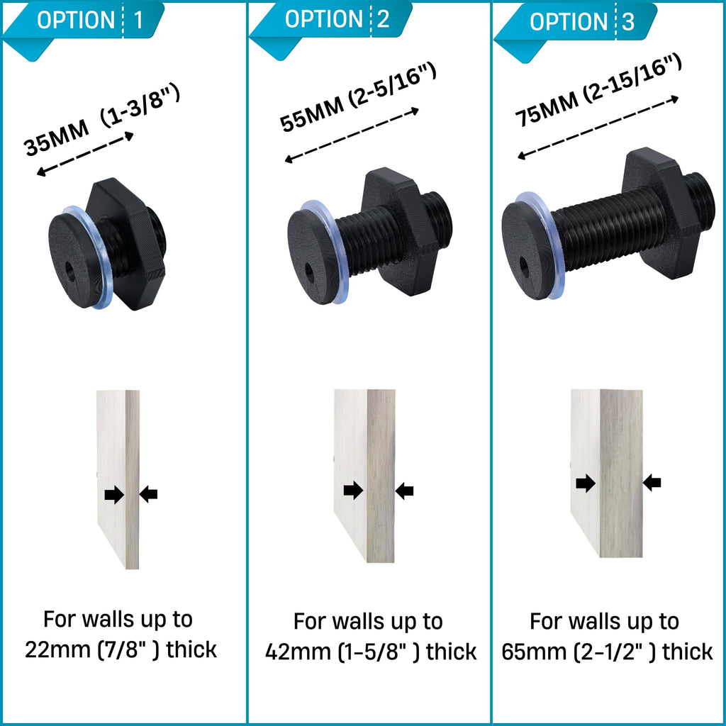 RV Cable Pass Through kit for Starlink, Camper Wall Cable Grommet 55mm 1pcs
