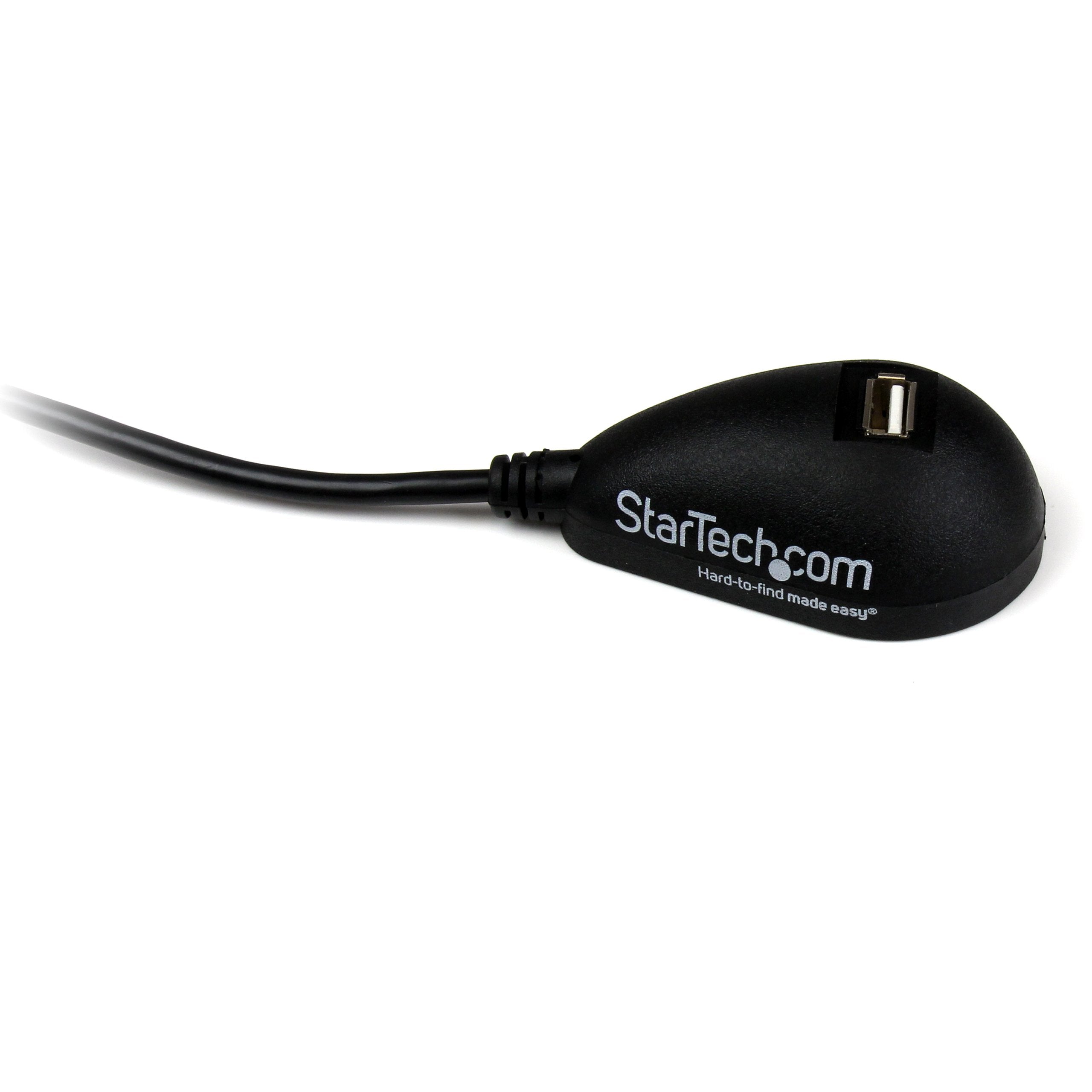 StarTech 5ft USB 2.0 Extension Cable, USB-A M/F (USBEXTAA5DSK)