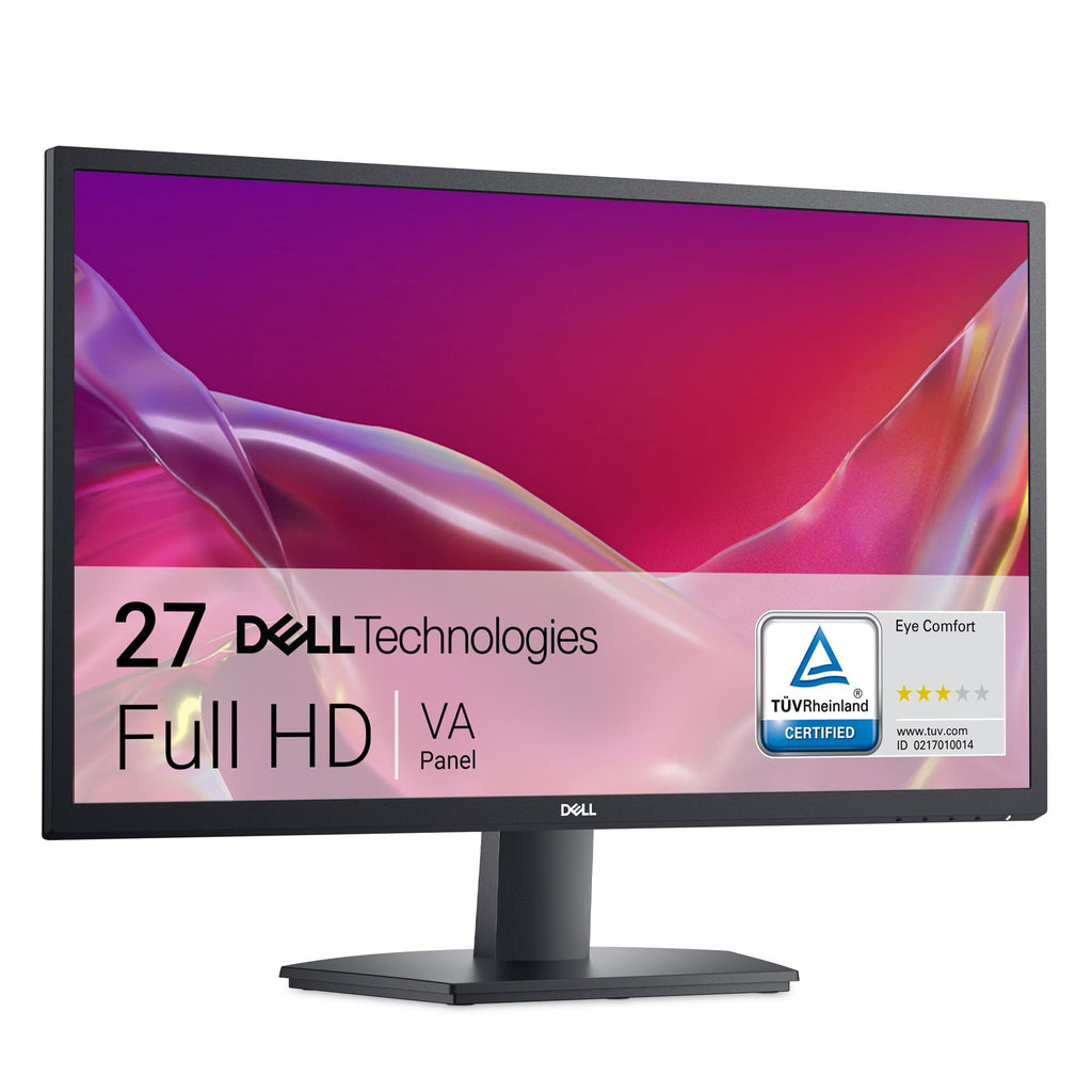 Dell 27 Monitor SE2725H, FHD, VA Panel, 75Hz, Eye Comfort, TUV Rheinland