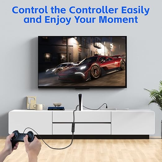 USB Extender Cord 10FT(2 Pack), USB 3.0 Extension Cable, USB A Male to Female, Compatible for USB Flash Drive, Hard Drive, Card Reader, Webcam, Printer, Keyboard, Mouse, Playstation, Xbox, VR Headset