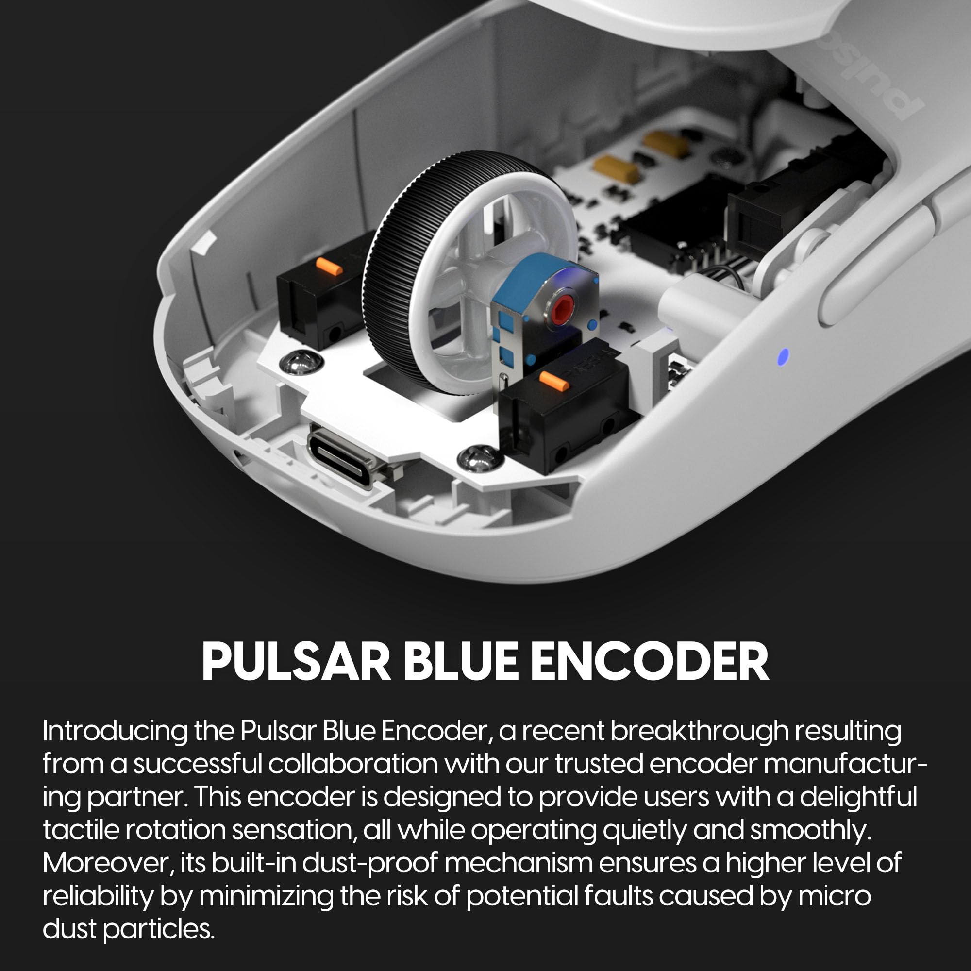 Pulsar Gaming Gears X2H mini Wireless Gaming Mouse, Ultra Lightweight 1.83 oz (52 g), Symmetrical, Optical Switch, 2.4 Ghz 1 ms, 26000 DPI, PAW3395 Sensor (Mini, Wireless, White)