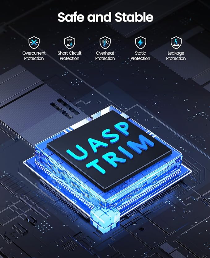 ORICO USB Type C to SATA 2 Bay Hard Drive Docking Station Duplicator/Cloner Function for 2.5 or 3.5 in HDD SSD with 2 in 1 USB C to A/C Cable (DD28C3-C)