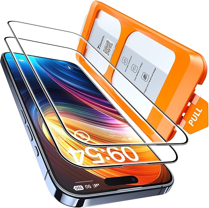 TOCOL for iPhone 16 Pro Privacy Screen Protector