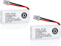 JustGreatDealz Battery BT-1021 BT1021 BBTG0798001 for Uniden Cordless Handset Telephones (2-Pack)