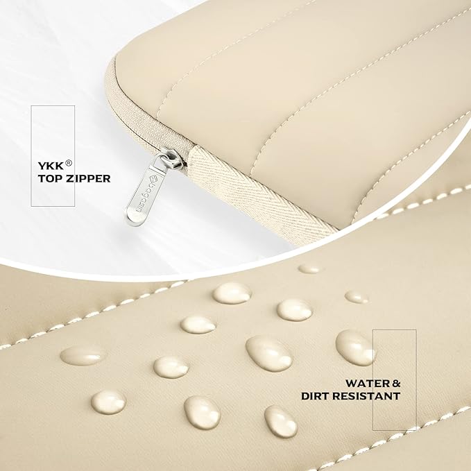 Laptop Sleeve Bag, 15 15.6 16 Inch TSA Laptop Bag Protective Sleeve Waterproof with 4-Layer Protection Laptop Sleeve for MacBook, HP, Dell, Lenovo, Asus Notebook