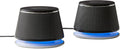 Amazon Basics Stereo 2.0 Speakers for PC or Laptop, 3.5mm Aux input, USB-Powered, 1 Pair, Black