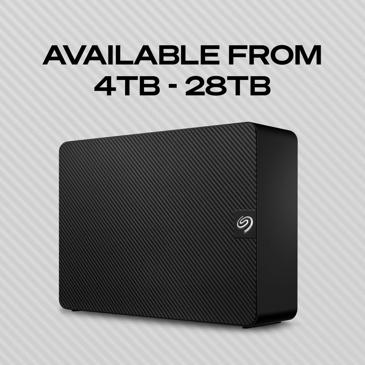 Seagate Expansion 12TB External Hard Drive HDD - USB 3.0, with Rescue Data Recovery Services (STKP12000400)