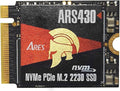 DATO M.2 2230 SSD 1TB, PCIe Gen 4x4 NVMe Internal Solid State Drive with Aluminum Heatsink, Compatible with Steam Deck, ROG Ally, Surface Pro, Mini PCs, Ultrabook, Up to 5000/3200 MB/s - ARES ARS430
